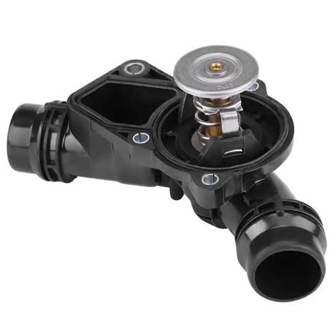 e46 metal thermostat housing|bmw e46 coolant reservoir.